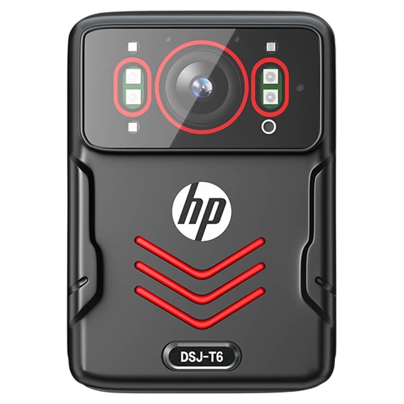 HP/惠普 DSJ-T6记录仪高清夜视随身便携式长续航 黑色 多场景通用
