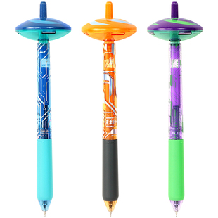 晨光陀螺转转笔学生用St笔头0.5mm速干油墨高颜值ins风创意陀螺旋转笔小学生初中生刷题笔陀螺转转笔AGPK8401