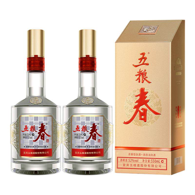 五粮春二代52度550ml浓香型白酒