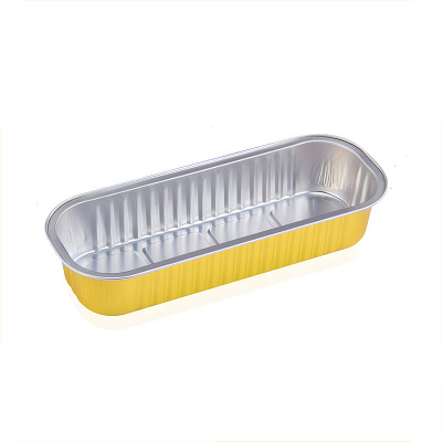 空气炸锅专用锡纸盒长方形烤箱家用铝箔碗锡箔盘食品级虾扯蛋