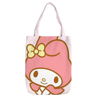 My Melody 美乐蒂 melody 购物袋 卡通帆布袋 手提袋大容量单肩包