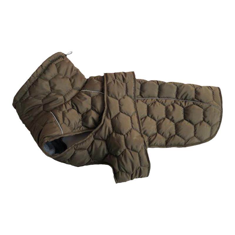 狗狗衣服加厚保暖魏玛灵缇犬拉布拉多户外棉衣马甲滑雪服防风高领