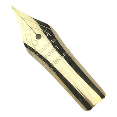 精心打磨18k顺滑26号铱金笔尖