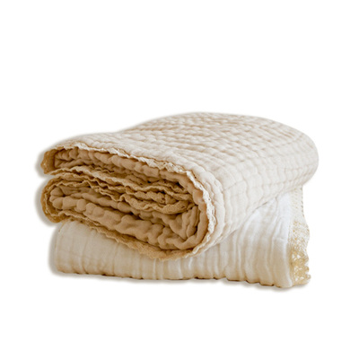 lullabybaby婴儿六层纱布浴巾毯