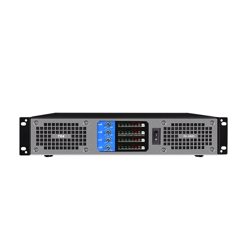 TXA专业数字功放大功率纯后级hifi家用KTV会议舞台演出2U放大器