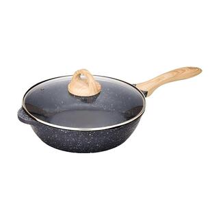 Jeetee吉特麦饭石平底不粘锅牛排煎锅煎蛋煎饼锅电磁炉燃气灶通用