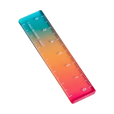 称心如意尺掌心糖果色迷你刻度尺