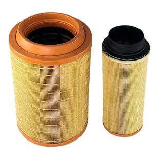 适配2332空气滤芯解放j6l空气滤芯小J6L空气滤清器虎vh原厂配件j6