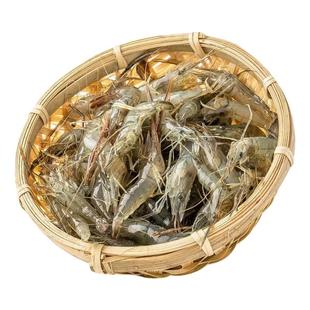 小河虾鲜活速冻小白虾青虾新鲜冷冻明虾海鲜水产当天现捕小草虾