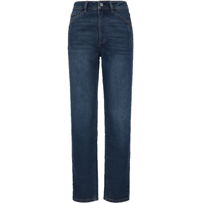 ONLY高腰小个子九分裤牛仔裤