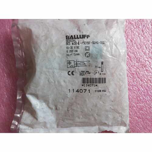 议价原装正品BALLUFF巴鲁夫BES M30ML-PSC15F-S04G-002  BES03AL