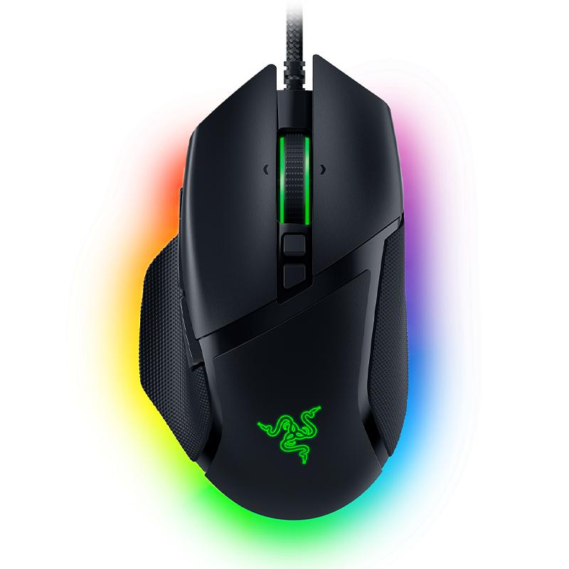 Razer雷蛇巴塞利斯蛇V3电竞RGB有线鼠标电脑游戏智能滚轮加速吃鸡