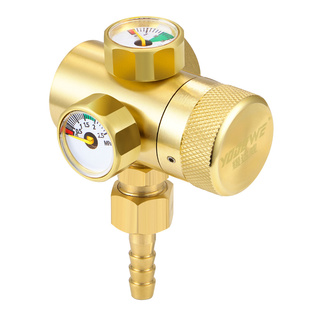 全铜氧气表乙炔表丙烷表减压阀压力表防摔节气氧气瓶减压器煤气表