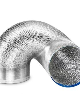 250mm大口径铝箔排油烟管道长10米排气扇抽风机通风软管25cm厘米