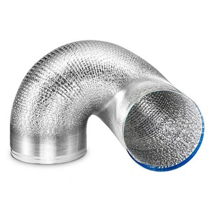 250mm大口径铝箔排油烟管道长10米排气扇抽风机通风软管25cm厘米