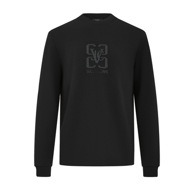 VJC秋季新款时尚休闲长袖针织T恤