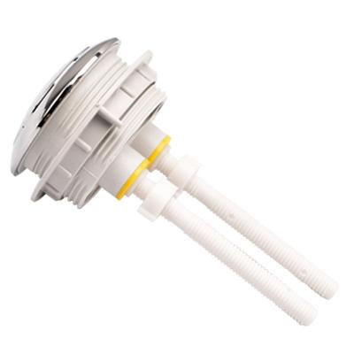 马桶按钮圆形双按键老式座坐便器水箱配件冲水开关按压器通用型