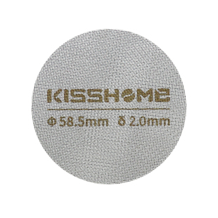 咖啡二次分水网滤片不锈钢58mm烧结片过滤网防飞溅咖啡机手柄粉碗