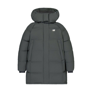 NEW BALANCE NB连帽保暖外套中长款90绒运动休闲羽绒服女NPE47202