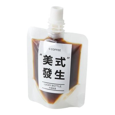 咖啡外卖袋浓缩咖啡液一次性分装袋冷萃冰滴饮料密封自立吸嘴袋