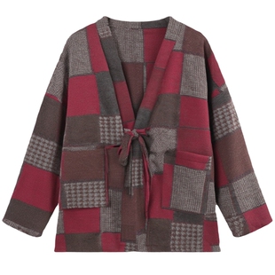 男士休闲新中式外套男款春季2026年新款红色夹克上衣新年战袍男装