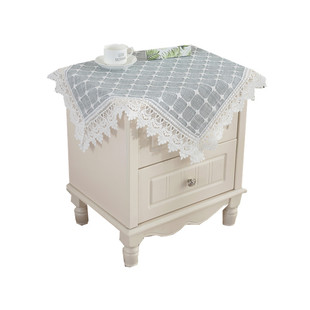 防尘盖布布艺茶几桌布冰箱床头柜盖布洗衣机盖巾遮盖布被子防尘布