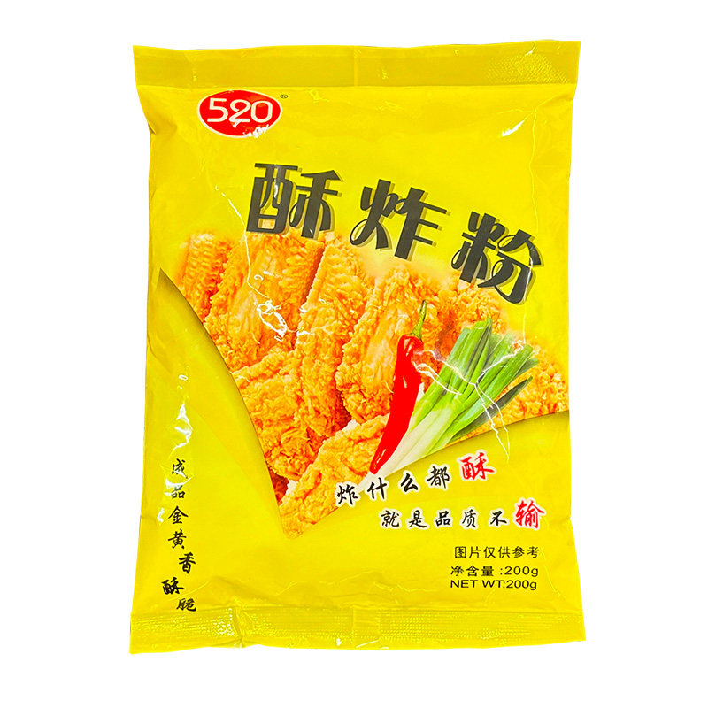 脆皮家用无需面包糠炸鸡粉