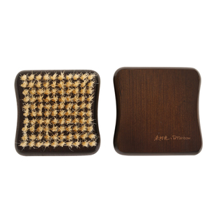 Brainbow猪鬃毛美体刷软毛超模身体抛光美肤按摩干刷身体油刷脂肪