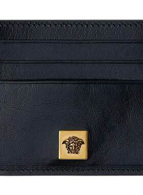 【早秋新品】VERSACE/范思哲 男士Severine皮革卡夹