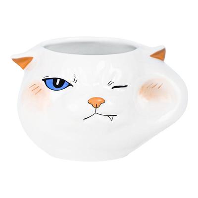 SANQ三浅捏脸脸柴犬马克杯陶瓷