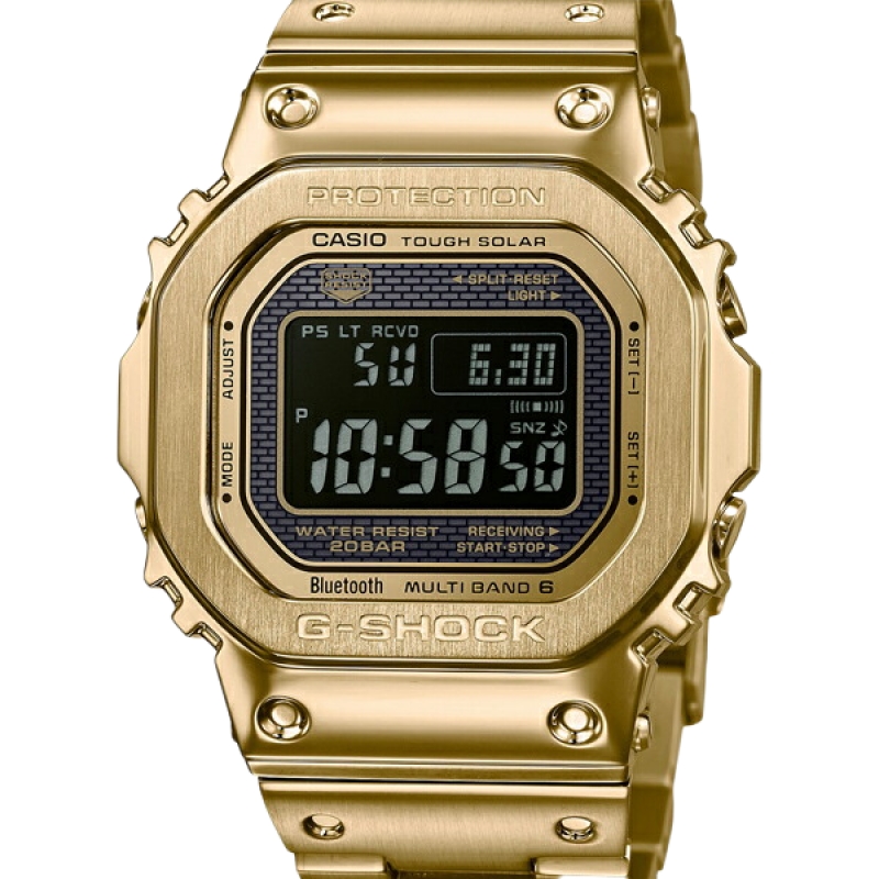 CASIO卡西欧G-SHOCK GMW-B5000GD-9JF 小金块金砖
