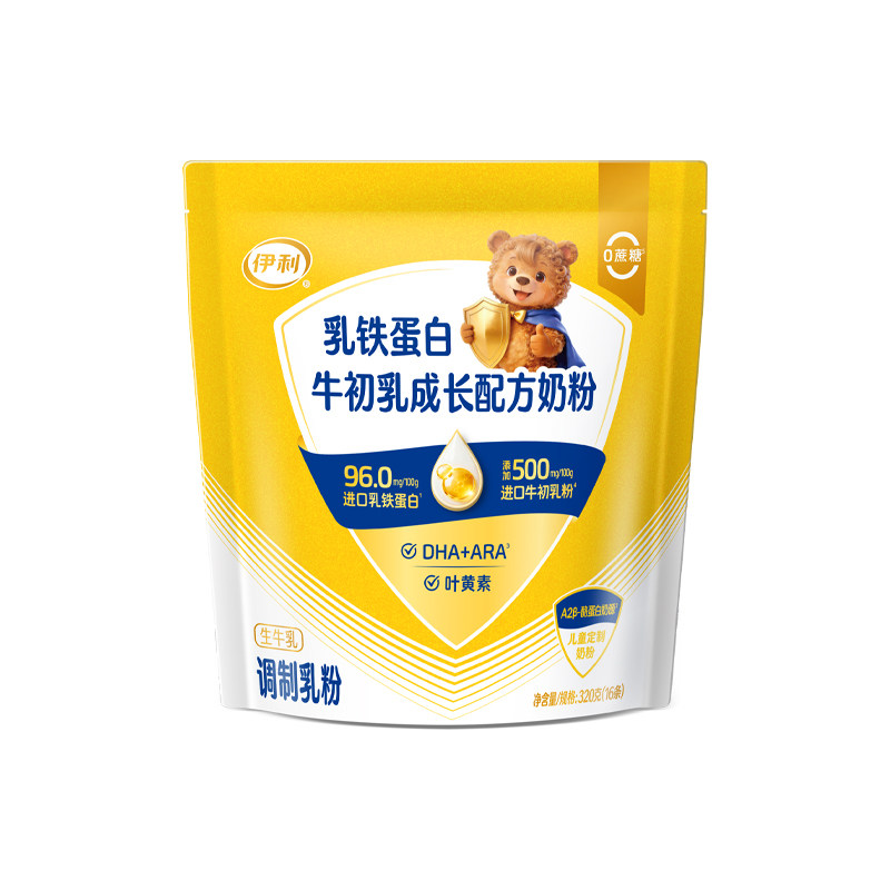 伊利乳铁蛋白牛初乳成长配方奶粉