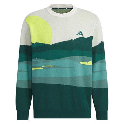 Adidas阿迪达斯男装2025冬季新款GRF SWEATER套头毛衣JL7951