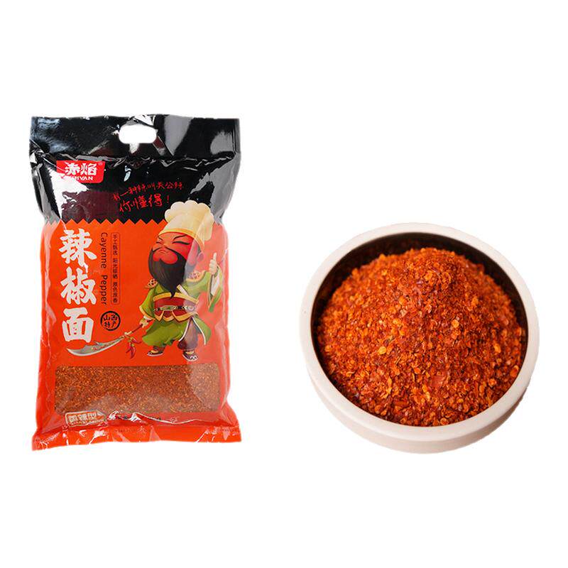 赤焰辣椒面香辣粗片家用小包装