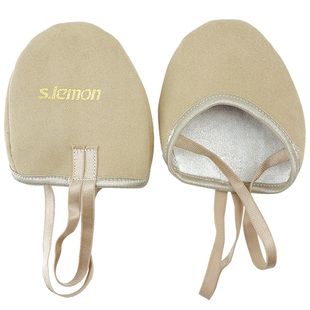 专业艺术体操鞋儿童女艺体鞋成人半脚掌舞鞋半截足尖鞋女童半脚鞋