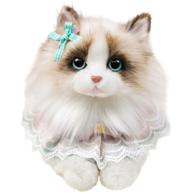 仿真猫咪玩偶高端布偶猫公仔礼物