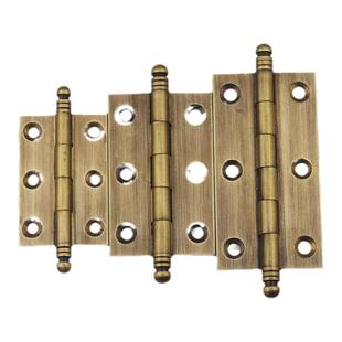 中式仿古纯铜配件家具隔扇屏风铰链衣橱书柜门脱卸暗合页箱子合页