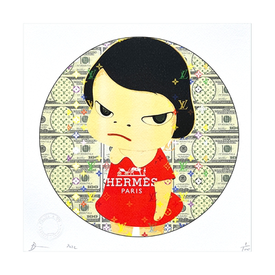 DeathNYC限量亲签版画奈良美智