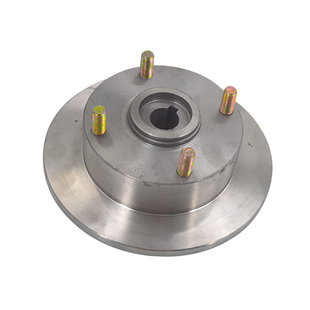 电动三轮车四轮车碟刹锅 一体碟刹刹车盘 老年代步车草帽刹车配件