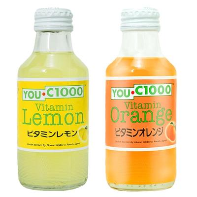 印尼进口橙汁柠檬味碳酸饮料