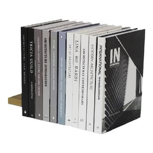 黑白灰外文装饰真书 建筑摄影小说系列装饰书样板房别墅摄影摆件