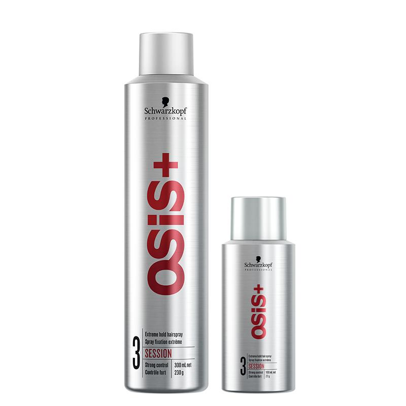 【香菇双十一】施华蔻专业osis定型发胶300ml+100ml定型喷雾男女