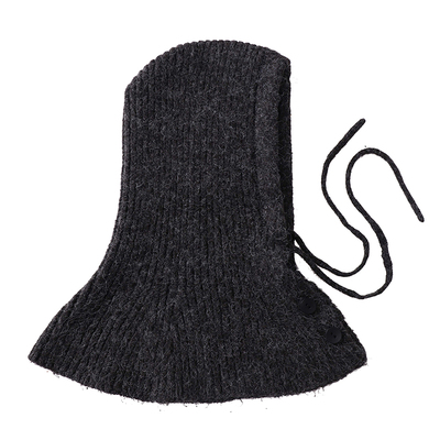 芝士商店秋冬复古针织拉法帽围巾