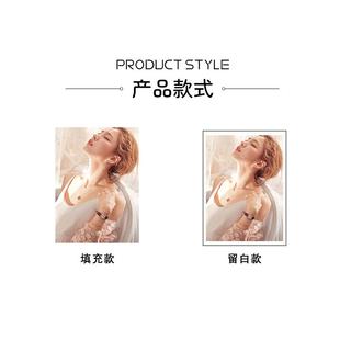 8寸拍立得 亚克力磁吸相框摆台相片照片打印加洗照片做成3