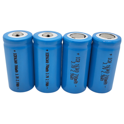 16340锂电池3.7v700毫安