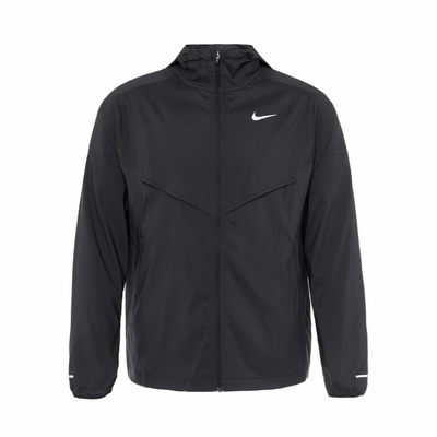 耐克Nike男子防晒拒水速干运动跑步连帽夹克外套皮肤衣FB7541-010