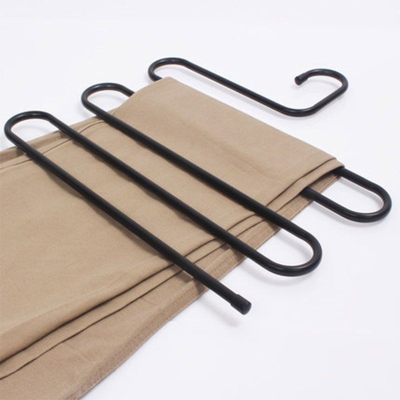 304不锈钢裤架多功能魔术领带架毛毯裤毛巾批发裤架多层架围巾