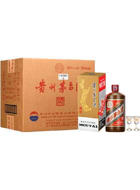 精品茅台53度酱香白酒500ml*6瓶