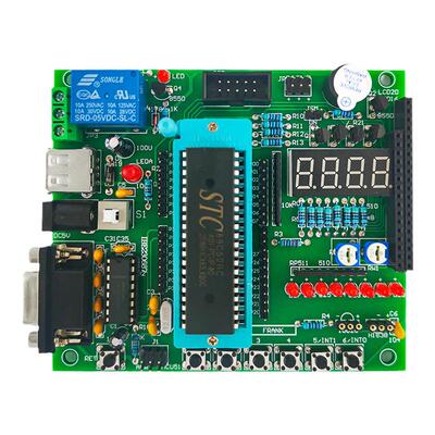 51单片机开发板学习板套件电子焊接练习DIY实验AVR兼容TJ-56-139