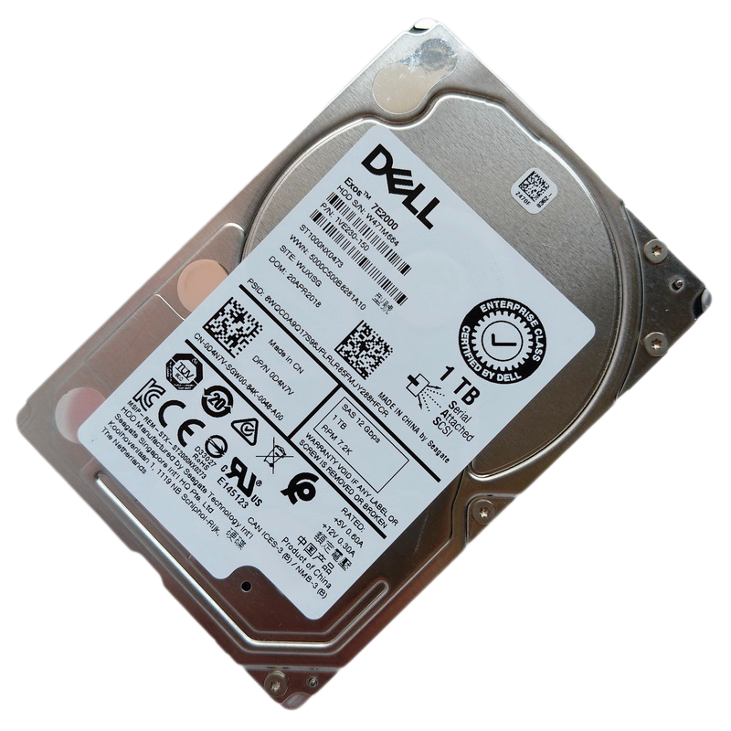 Dell 0D4N7V R740 R840 R640 T440 12Gb SAS 1TB 2.5寸拆机硬盘